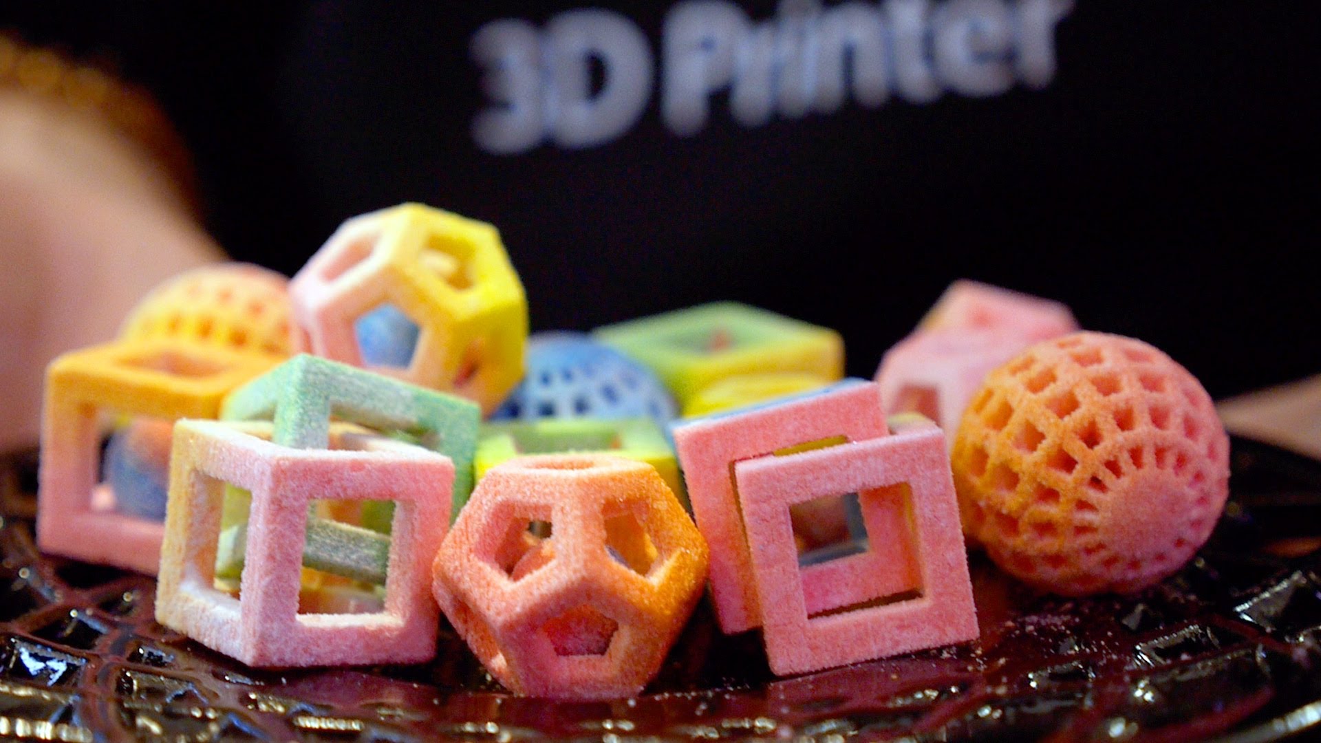 3D প্রিন্টেড স্ন্যাক্স
