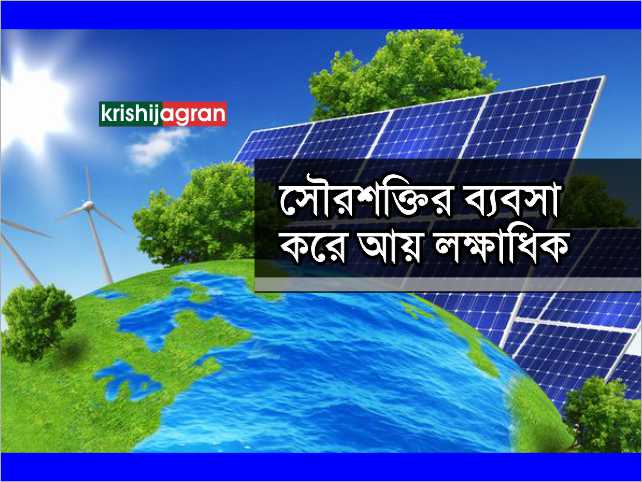সৌর শক্তি ব্যবসা থেকে লাভ করবেন কীভাবে